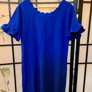 Royal blue tunic dress 👗
